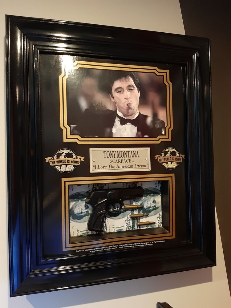 2 cadres  Toni Montana 30 Lyon 7 (69)