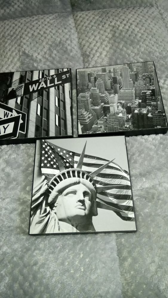  Lot de 3 Cadres New York 0 Octeville (50)