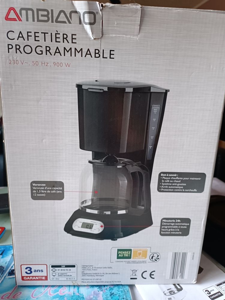 cafeti�re �lectrique programmable 30 Nangis (77)