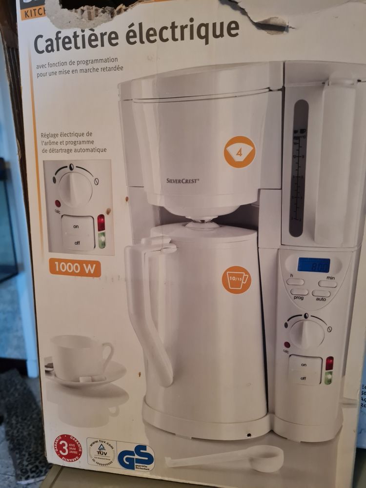 cafeti�re �lectrique programmable et distributeur isotherme
50 Espaly-Saint-Marcel (43)