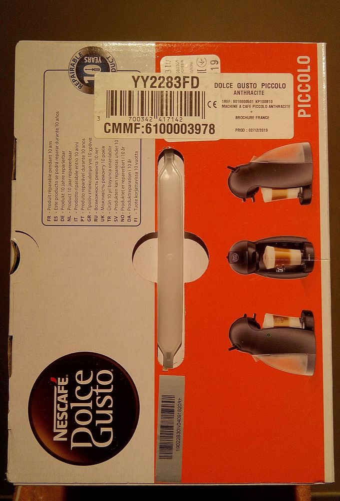 CAFETIERE NESCAFE  DOLCE GUSTE DE KRUPS 45 Nice (06)