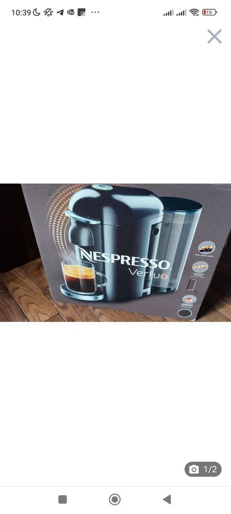 Cafeti�re Nespresso Vertuo neuve jamais d�ball�e 40 Calais (62)