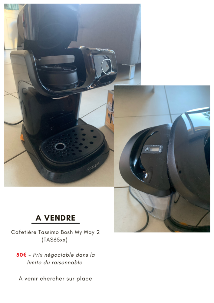 Cafeti�re Tassimo BOSCH Noir 50 Sainte-Marie-aux-Ch�nes (57)