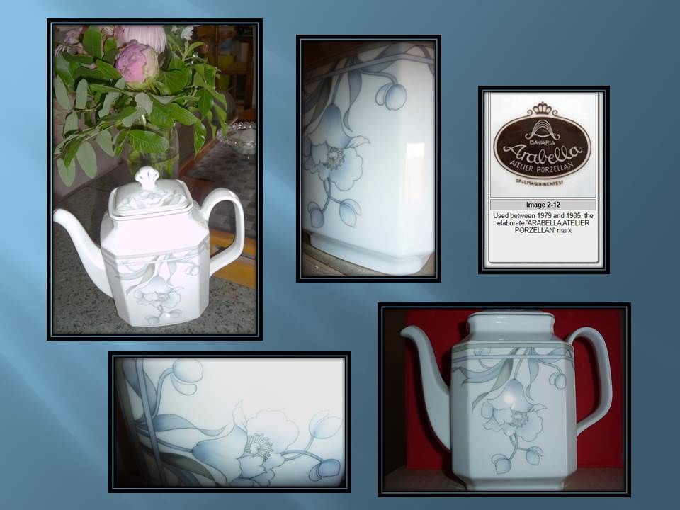 Cafeti�re , tisani�re ou th�i�re  Arabella  Porcelaine 15 Nice (06)