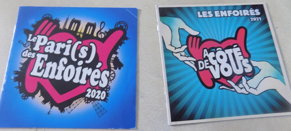 cahier CD les enfoir�s 1 La Motte-d'Aveillans (38)