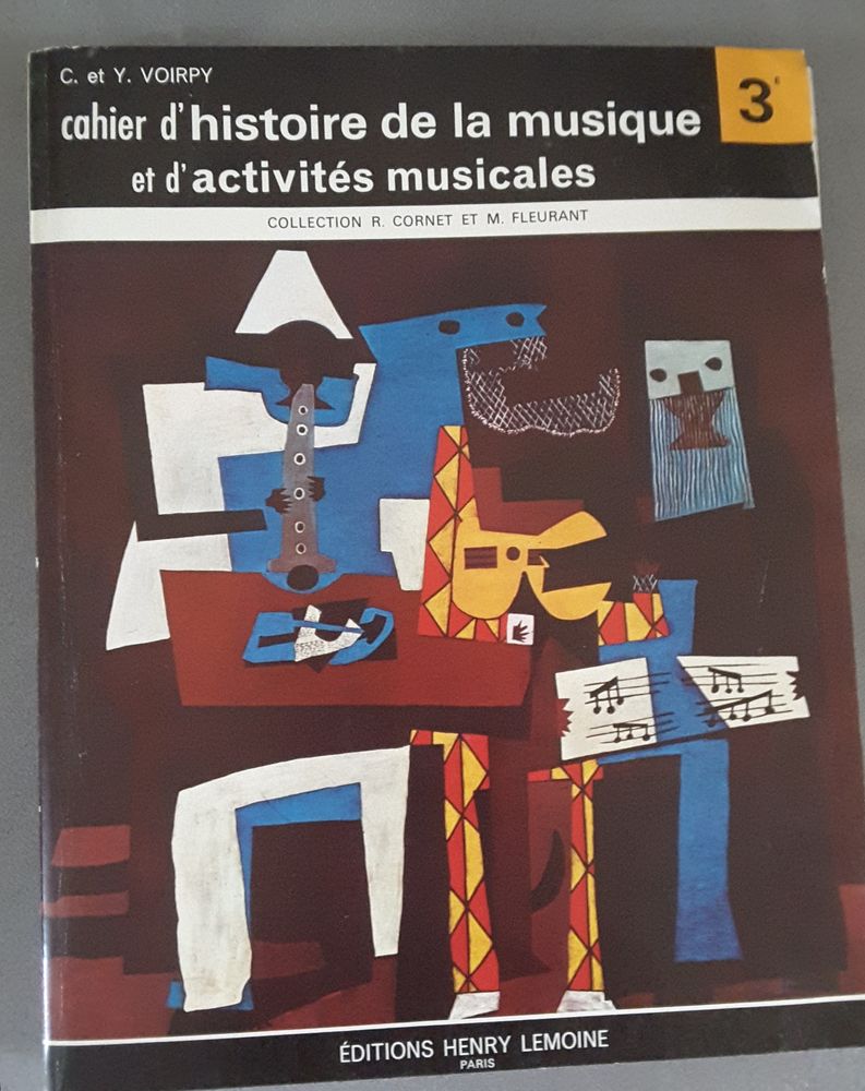 Cahier d'histoire de la musique et d'activités musicales  5 Limoges (87)