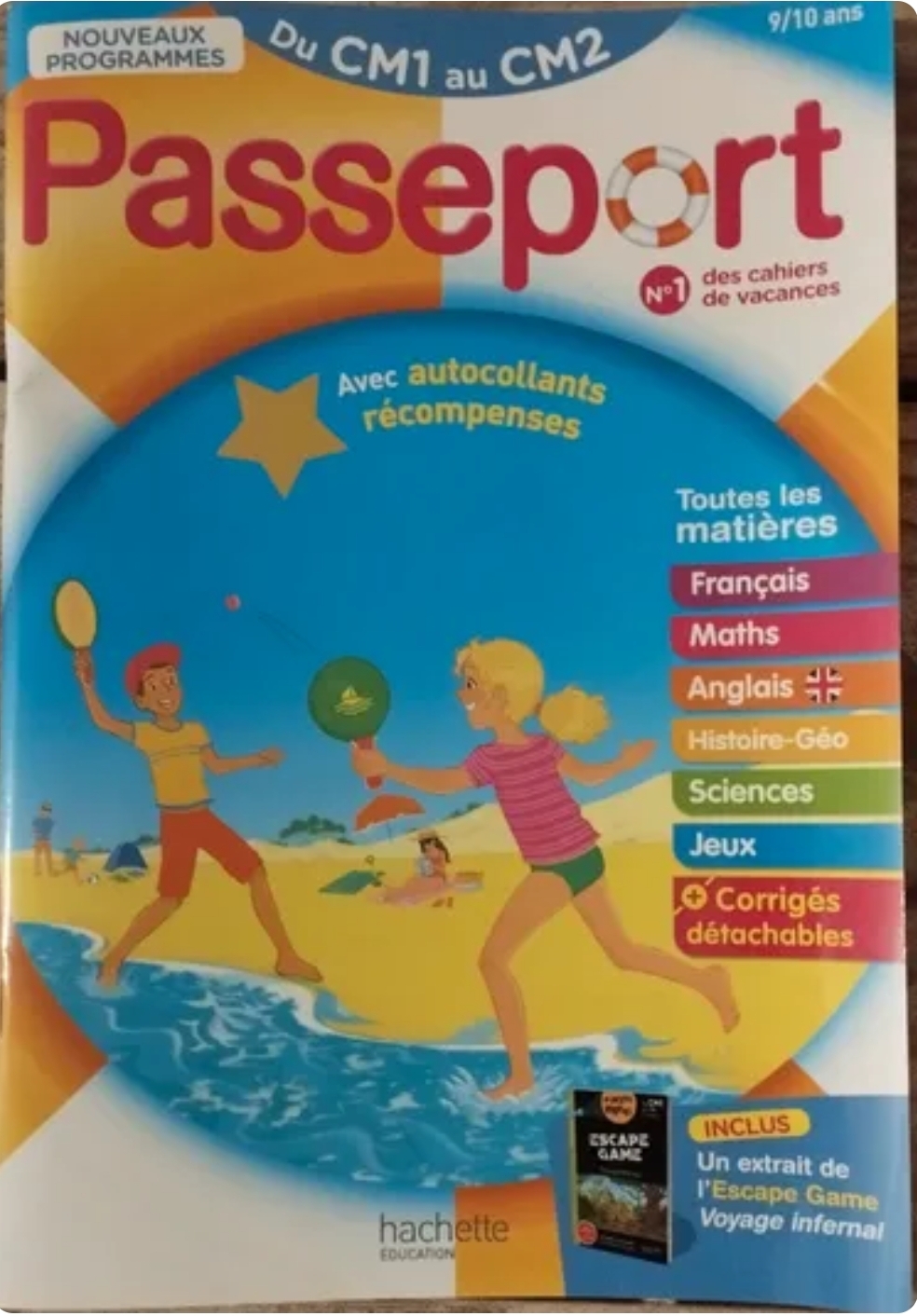 Cahier de vacances cm1-cm2 neuf 5 Basse-Terre (97)