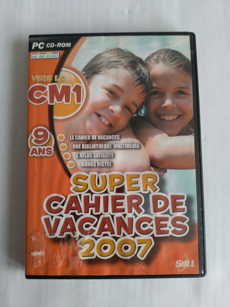 CD rom cahier de vacances CM1 5 Calais (62)