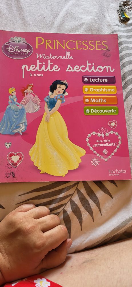 Cahiers d'activit�s Princesses maternelle petite section PS 3 Avesnes-sur-Helpe (59)