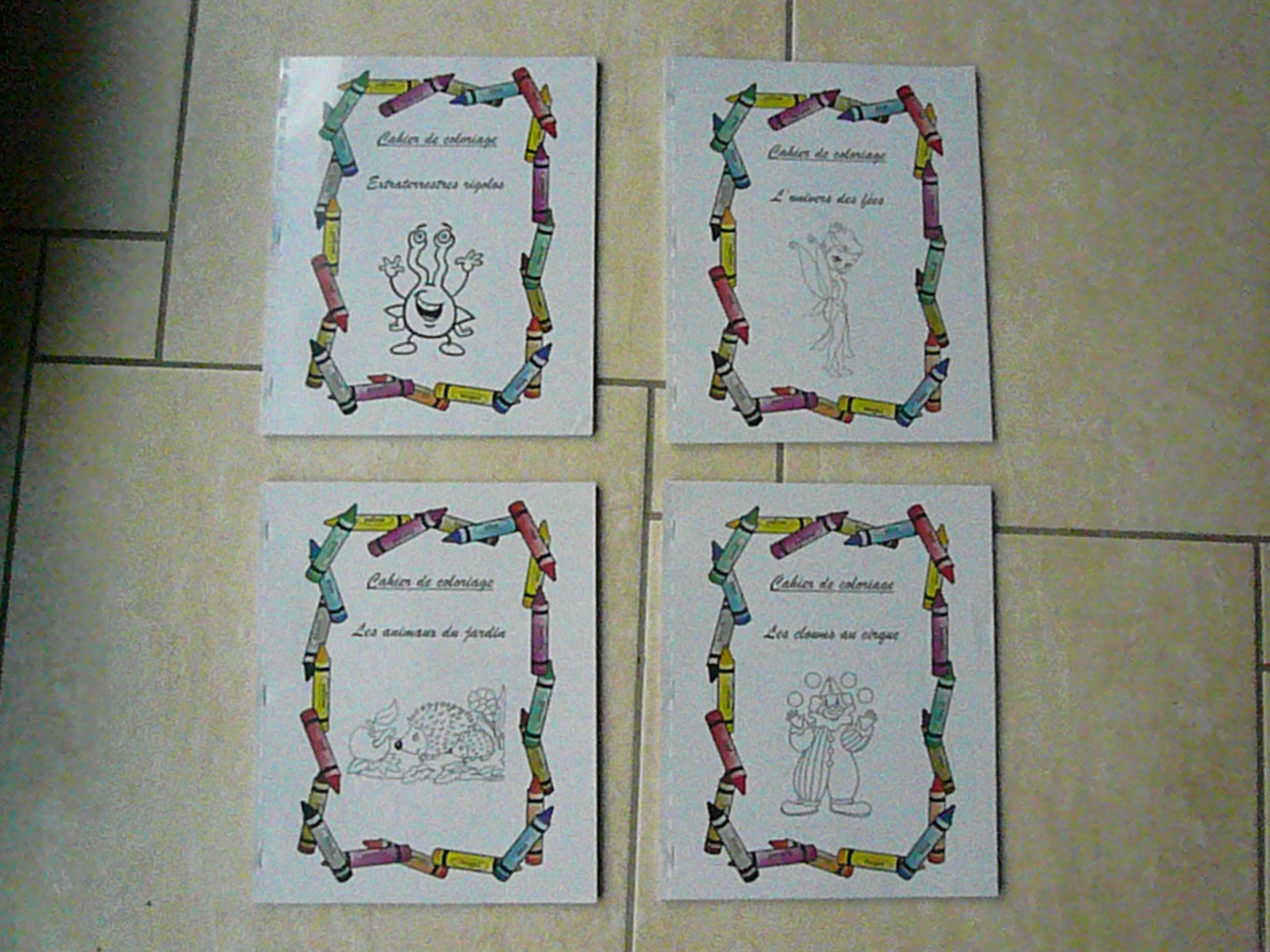 Cahiers de coloriage 3 Franqueville-Saint-Pierre (76)