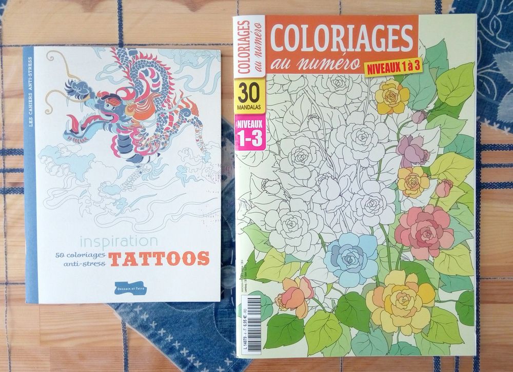 Cahiers de coloriages 5 Grenoble (38)