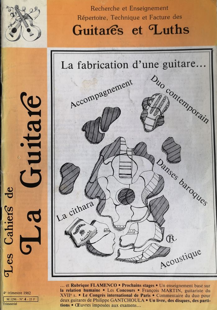 Les cahiers de la guitare 8 Cournon-d'Auvergne (63)