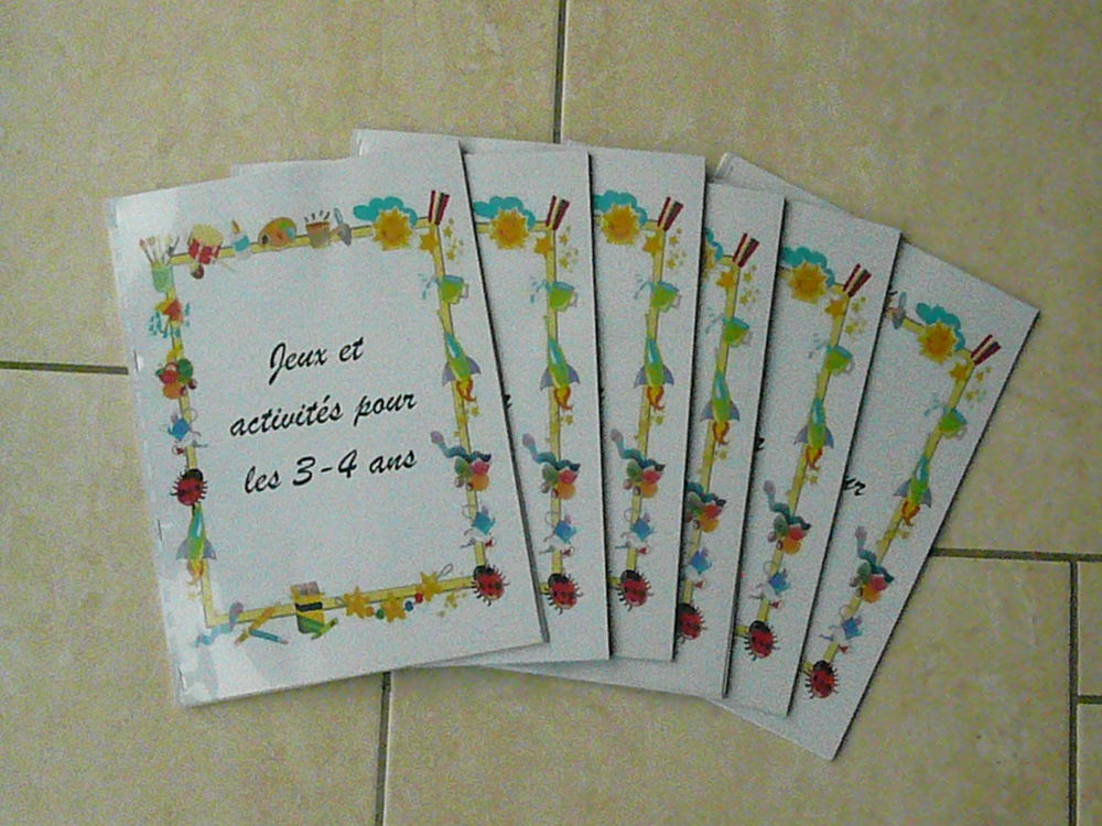 Cahiers de jeux et activit�s 3 Franqueville-Saint-Pierre (76)