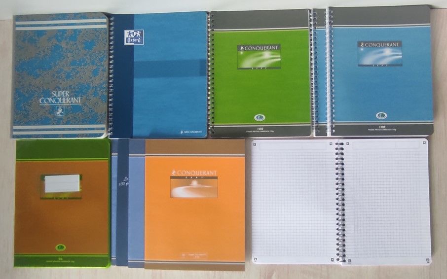 Cahiers petits formats NEUFS 1 Metz (57)