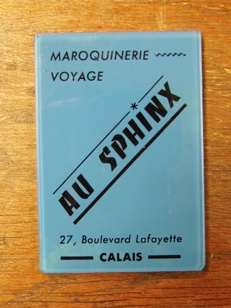 Calais maroquinerie AU SPHYNX miroir de poche vintage ancien 10 Dunkerque (59)