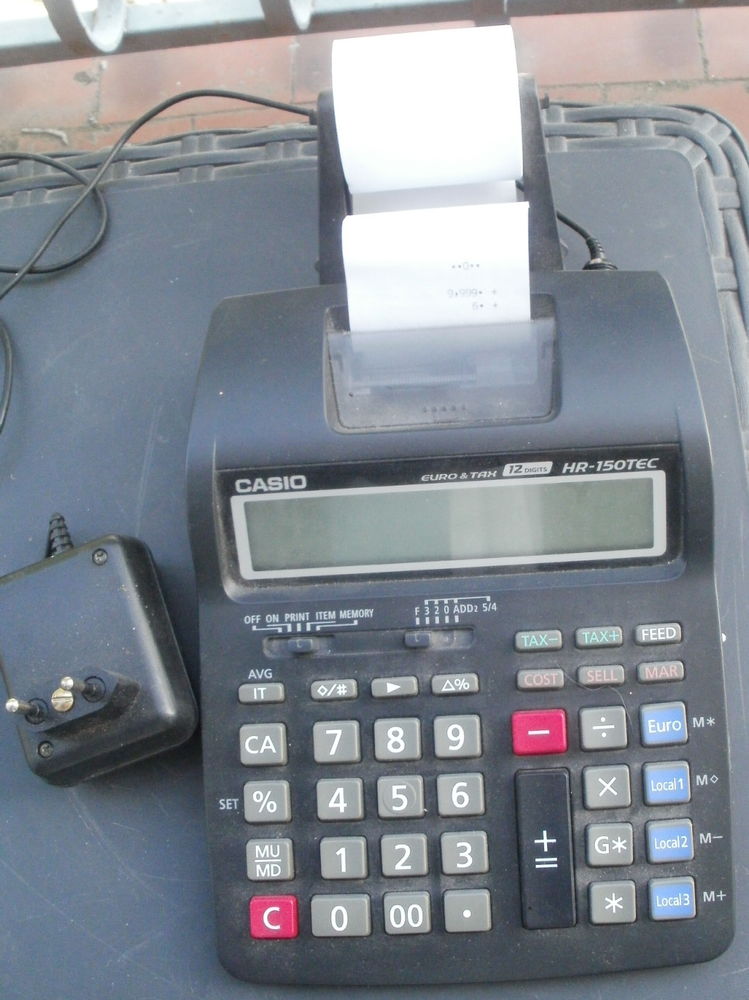Calculatrice de bureau CASIO HR 150TEC +adaptateur 20 Montauban (82)