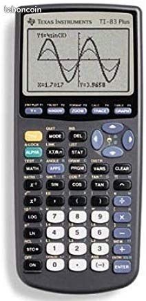 Calculatrice Graphique Scientifique Texas TI-83 Plus 50 Th�ziers (30)