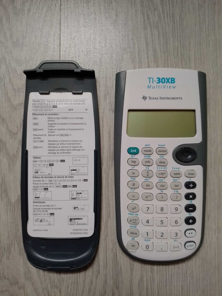 Calculatrice TI 30 XB MultiView
Texas Instruments 15 Douai (59)