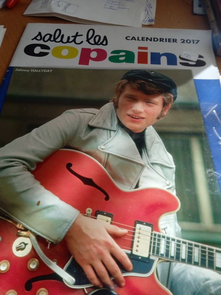 Calendrier 2017 Salut les Copains 8 Grenoble (38)