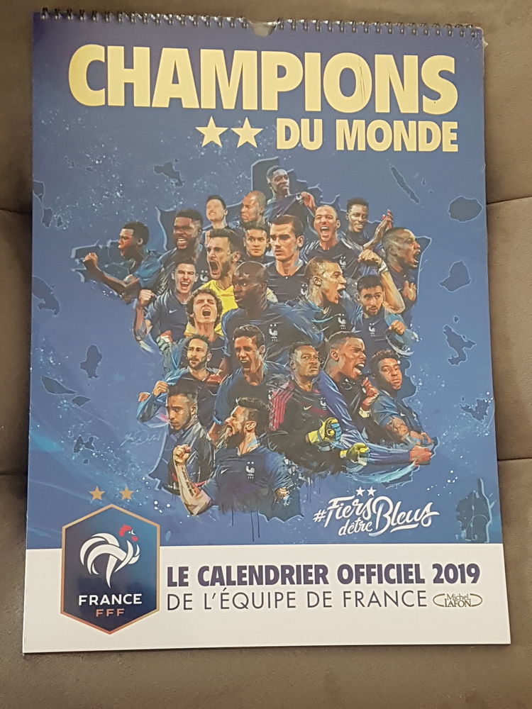 calendrier officiel de l'�quipe de France neuf 10 Strasbourg (67)