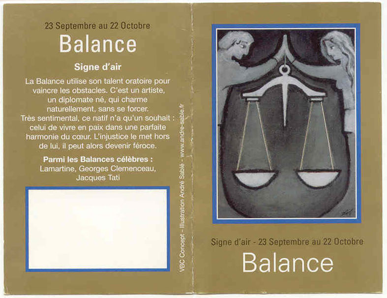 Calendrier de poche 50cts 0 Lille (59)