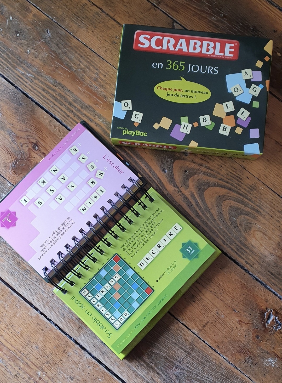 Calendrier Scrabble en 365 jours 4 Monistrol-sur-Loire (43)