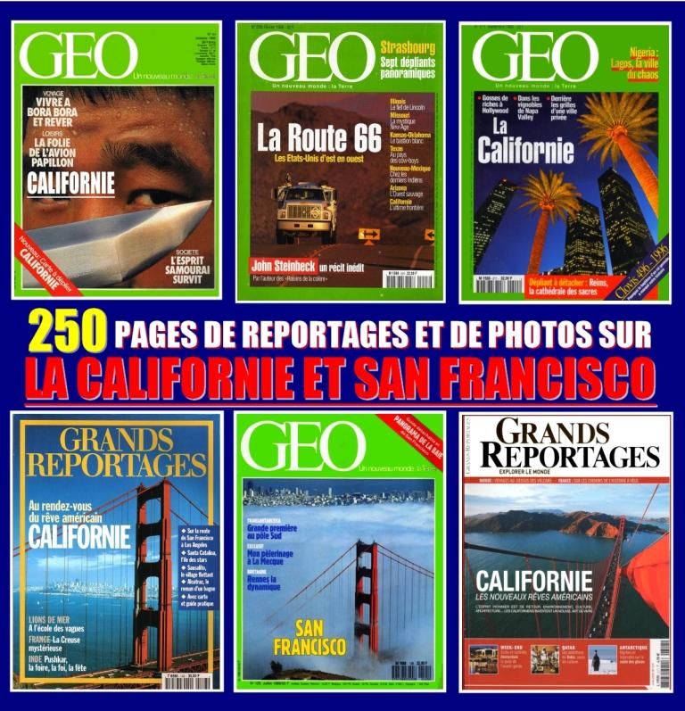  LA CALIFORNIE - g�o - SAN FRANCISCO 18 Toulouse (31)