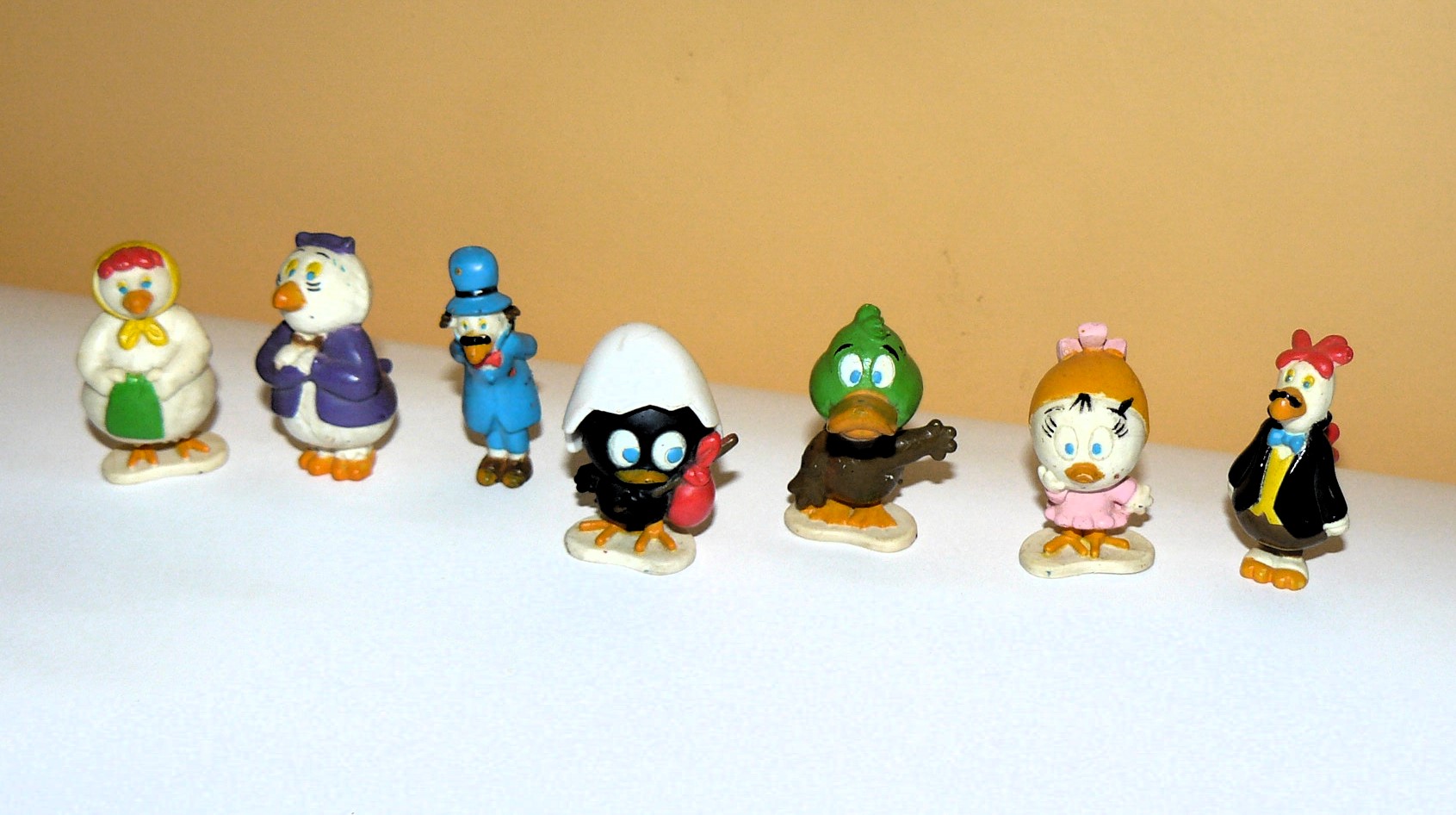 Calimero : lot de 7 figurines - Pagot- vintage - Italie 20 Argenteuil (95)