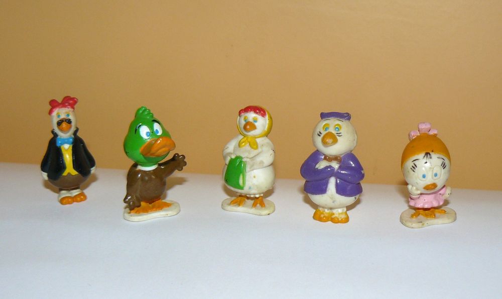 Calimero : lot de 5 figurines - Pagot- vintage - Italie 15 Argenteuil (95)