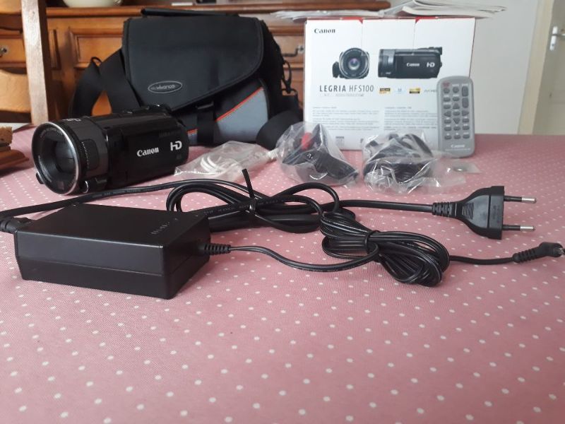 Cam�ra Canon L�gria HF S100 60 Vernon (27)