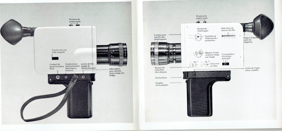 Cam�ra super 8 NIZO S 80 80 Chinon (37)