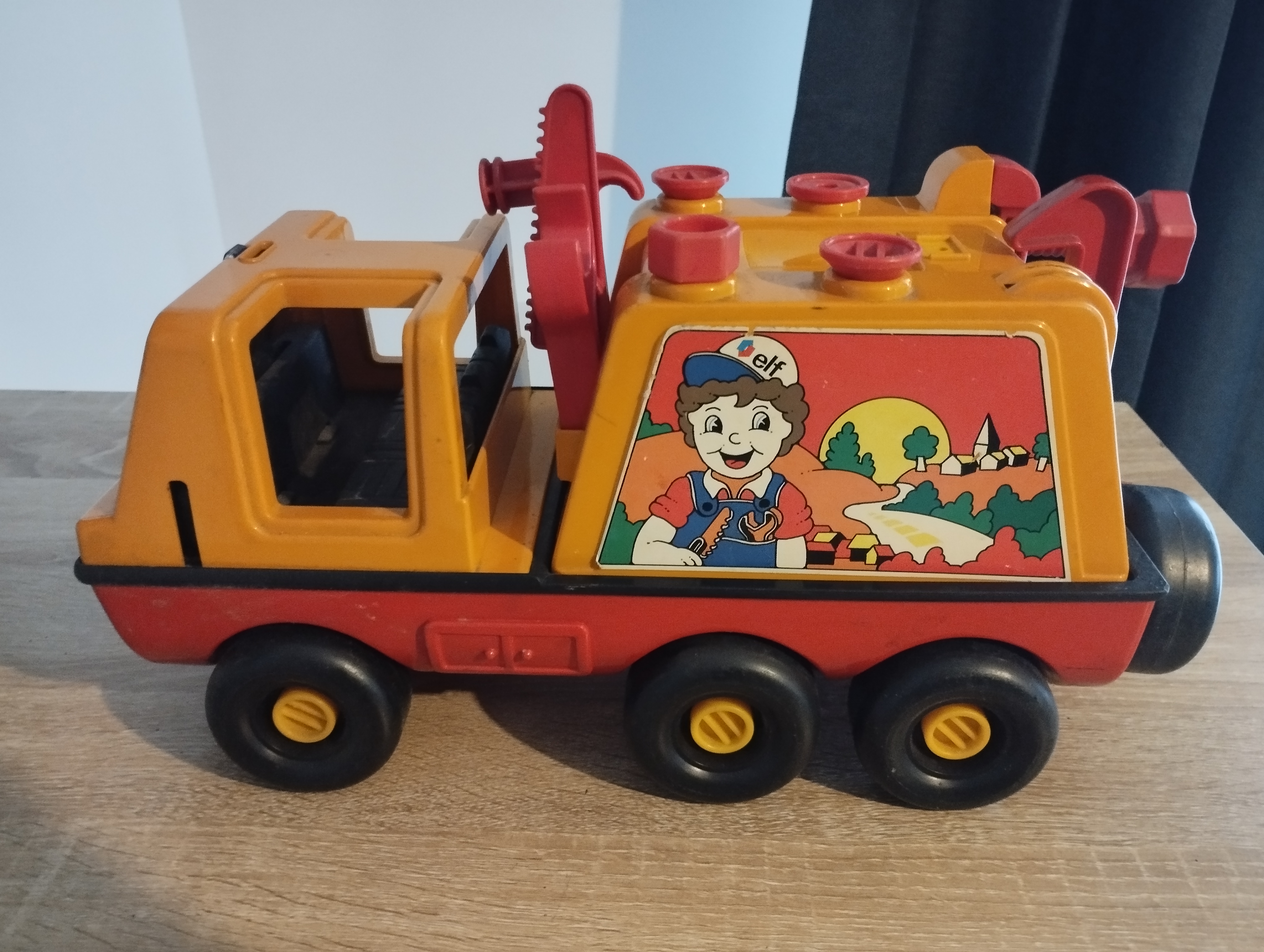 Camion Smoby vintage Elf 5 Chelles (77)