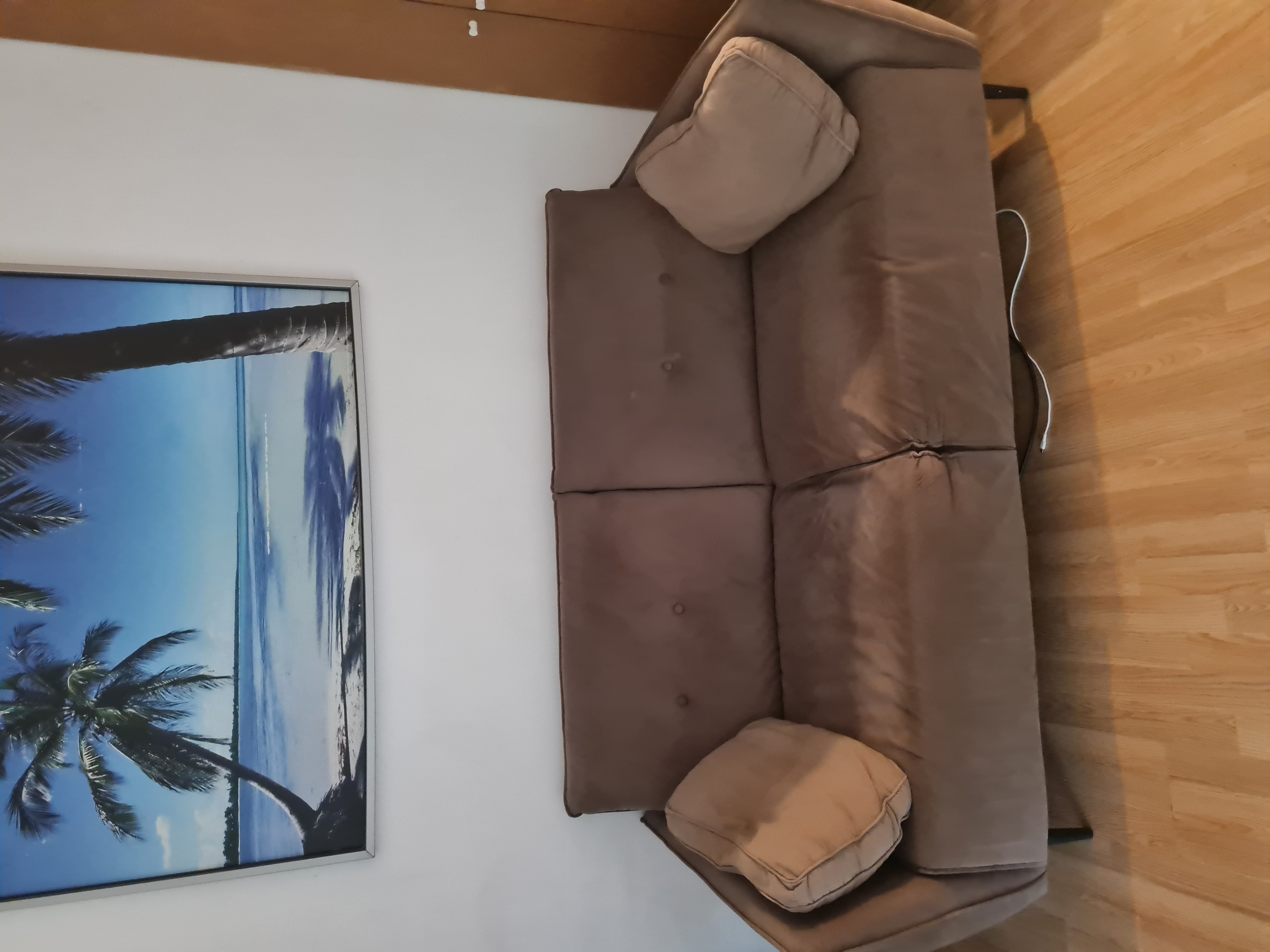 Canap� 3places,tabourets  table basse,et 2 chauffagee �lec 200 Fontenay-aux-Roses (92)