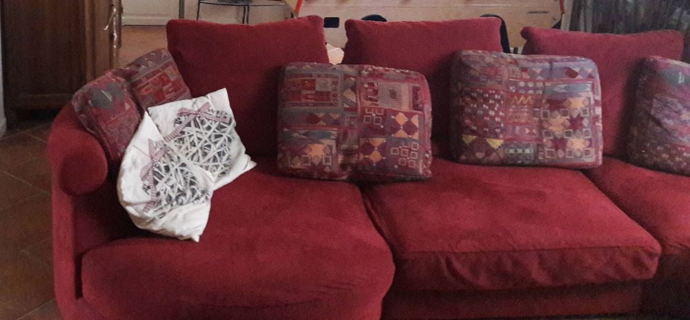 Canap� d'angle Alcantara ROCHE BOBOIS 450 Port Camargue (30)