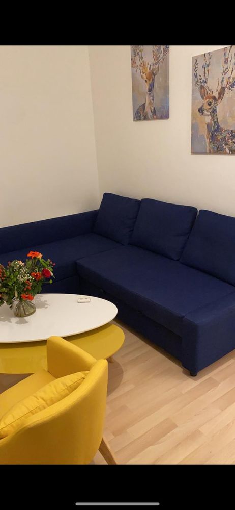Canap� d'angle bleu Ikea 300 Courbevoie (92)