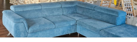 CANAP� D'ANGLE BLEU CLAIR CONVERTIBLE LIT 850 Ch�tillon-sur-Chalaronne (01)