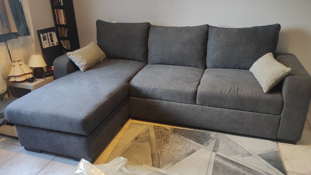 Canape angle convertible tr�s bon �tat 400 Meauzac (82)