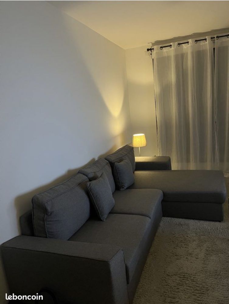 canap� d?angle convertible gris BUT mod�le JUNO 450 Lyon 8 (69)