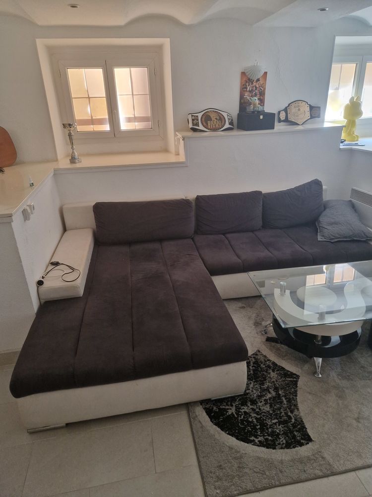 Canap� d'angle convertible 130 Nice (06)