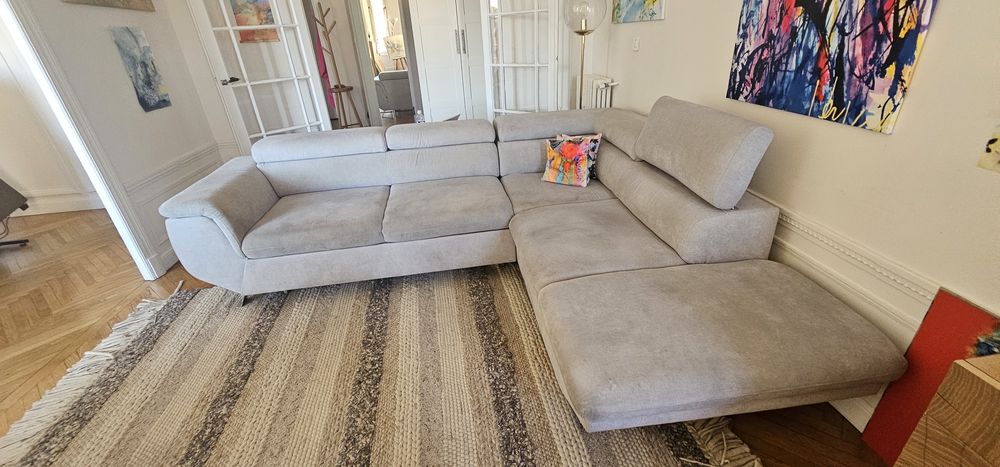 Canap� d'angle convertible avec coffre 700 Nice (06)