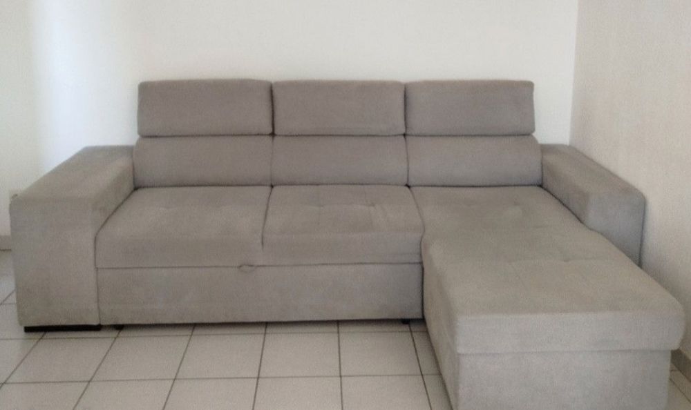 Canap� d'angle convertible 3 places 380 Les Angles (30)