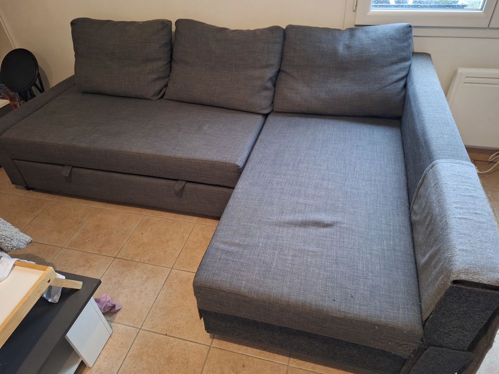 canap� d'angle convertible et reversible 250 Roiffieux (07)