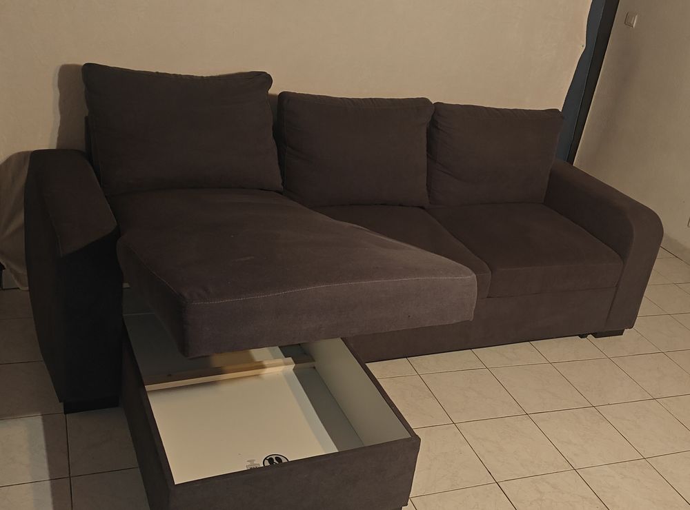 Canap� d'angle convertible 600 Grignols (24)