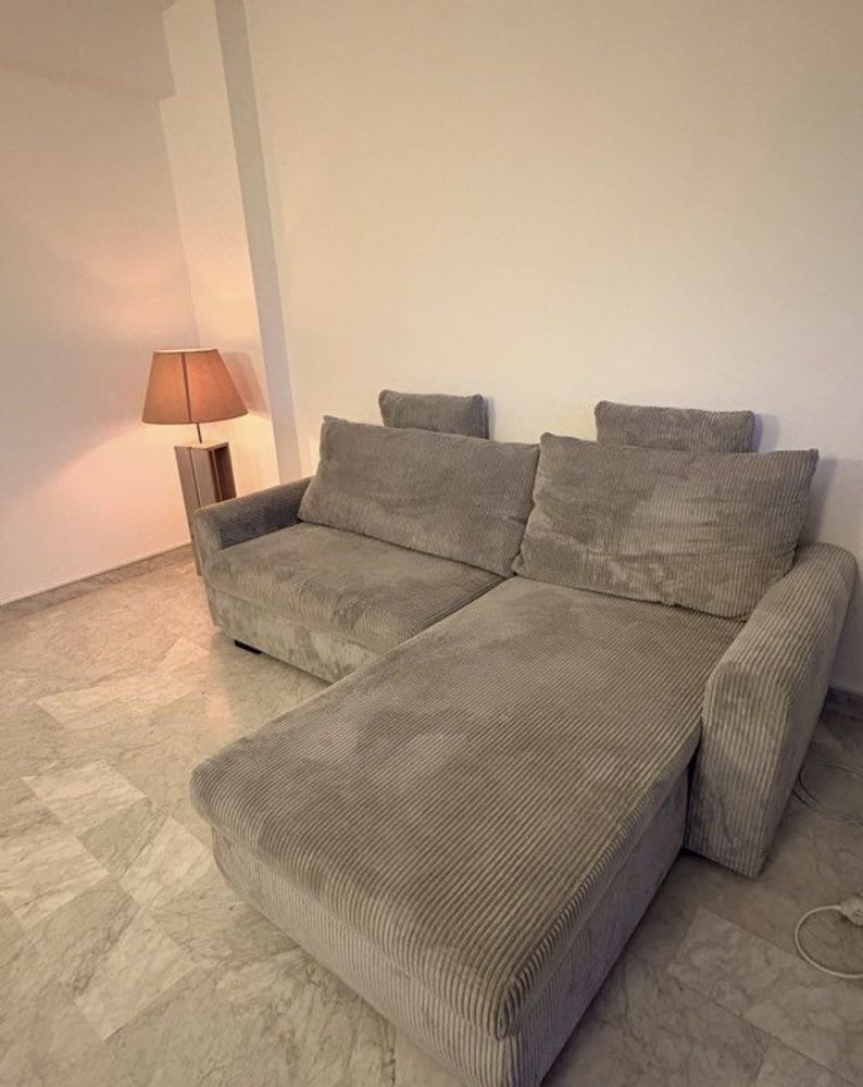 canap� d'angle convertible gris 500 Nice (06)