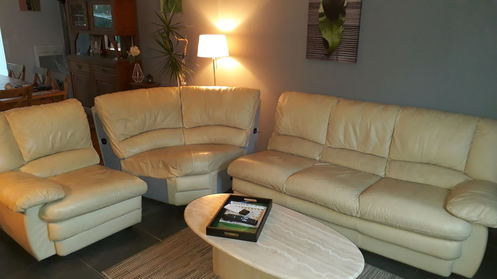  Canap� d'angle cuir 0 Neuville-en-Ferrain (59)