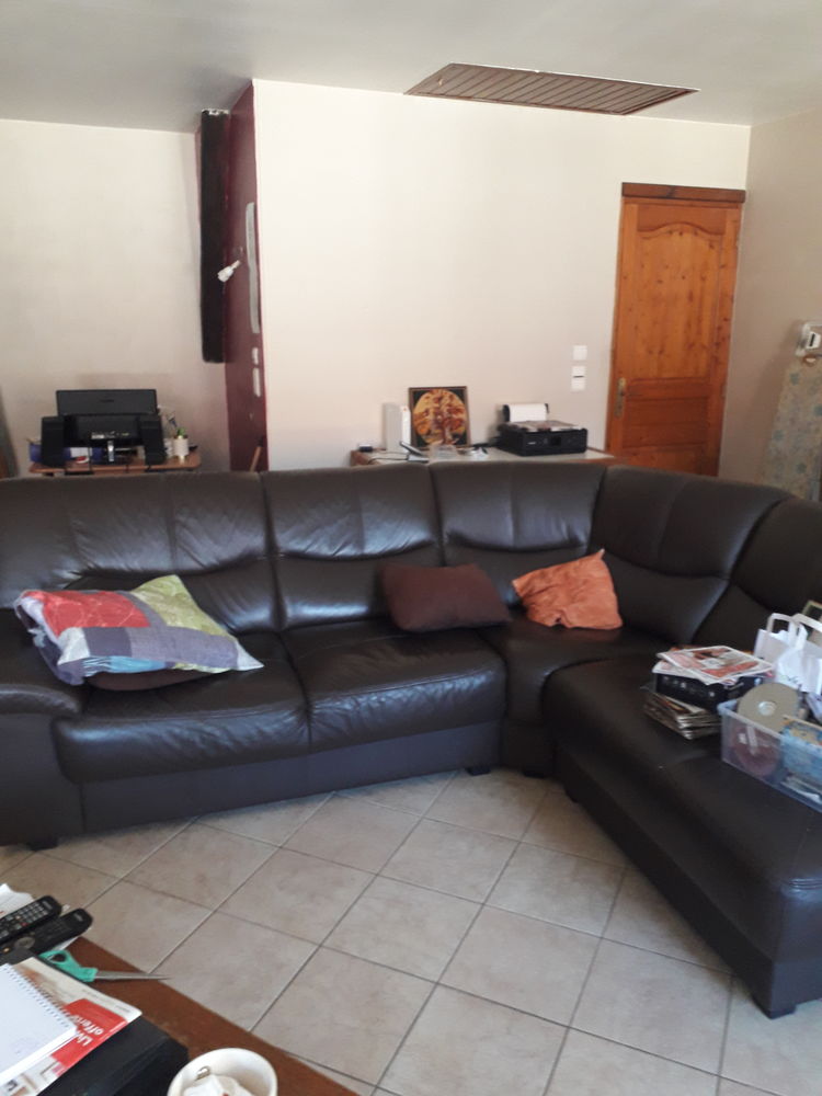 Canap� d angle cuir 500 Serrigny (89)