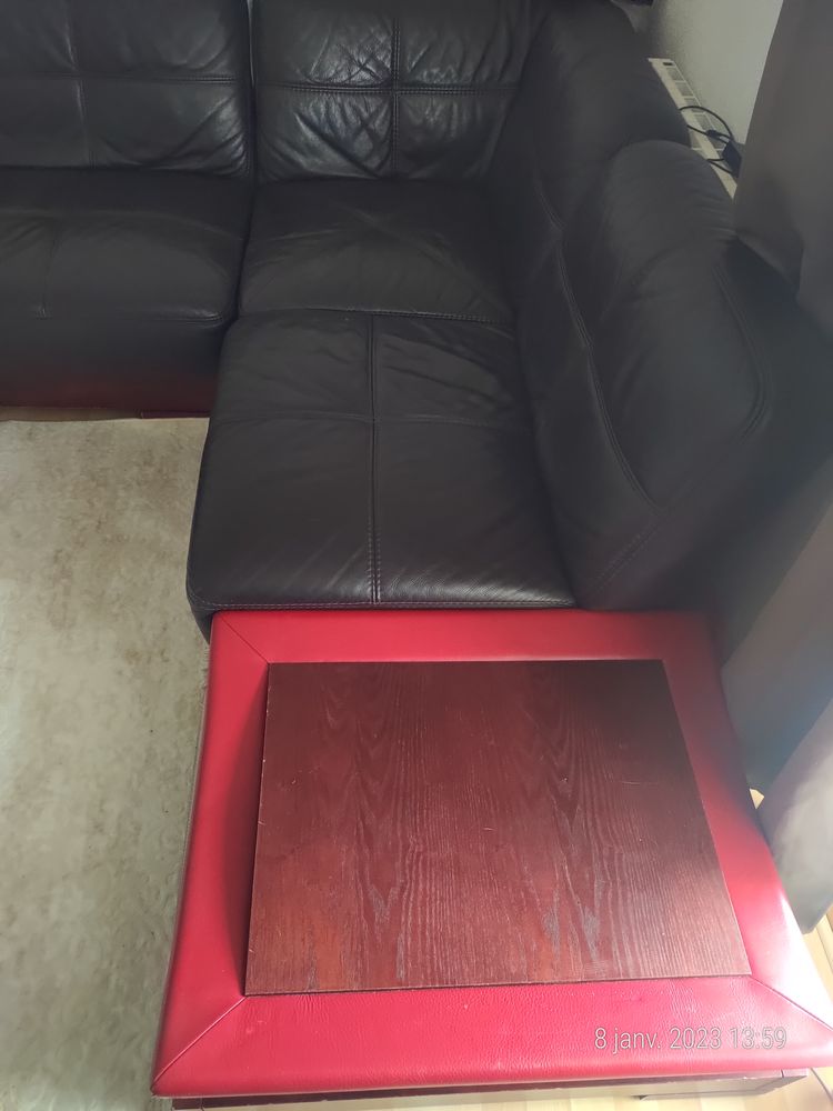 Canap� d'angle en cuir 370 Toulouse (31)