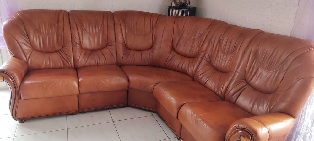 Canap� d'angle en cuir 0 Armissan (11)