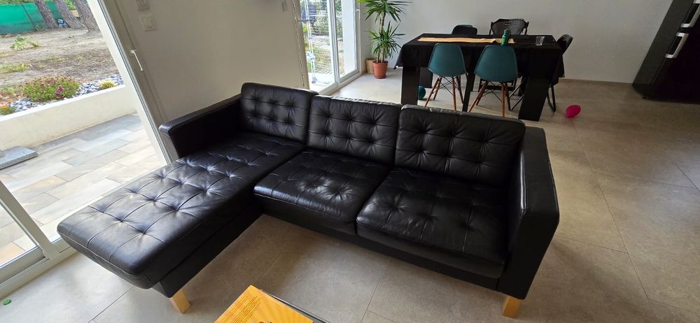 Canape angle cuir 175 Gr�asque (13)