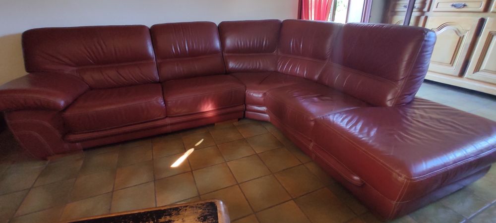 CANAPE D'ANGLE CUIR 160 Allinges (74)